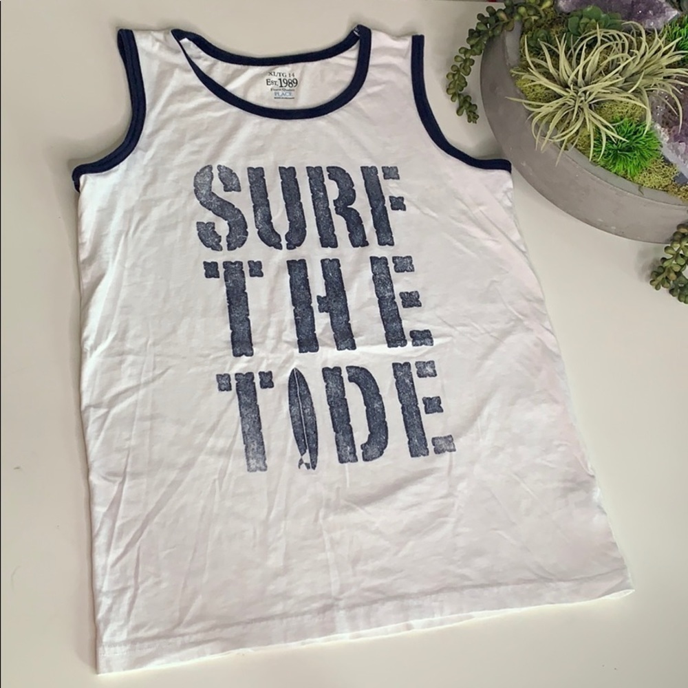 Children’s Place Surf The Tide Tank top shirt xl kids